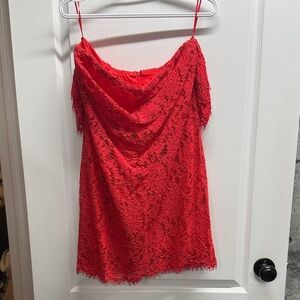 Red Lace Dress